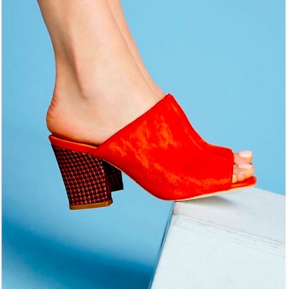 Anthropologie Shoes - Anthropologie Calf Hair Block Heels
